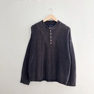 Vintage Old Glory Knit Henley